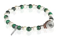 Bracciale Gerba Uomo Pearl in Argento Perla PL01